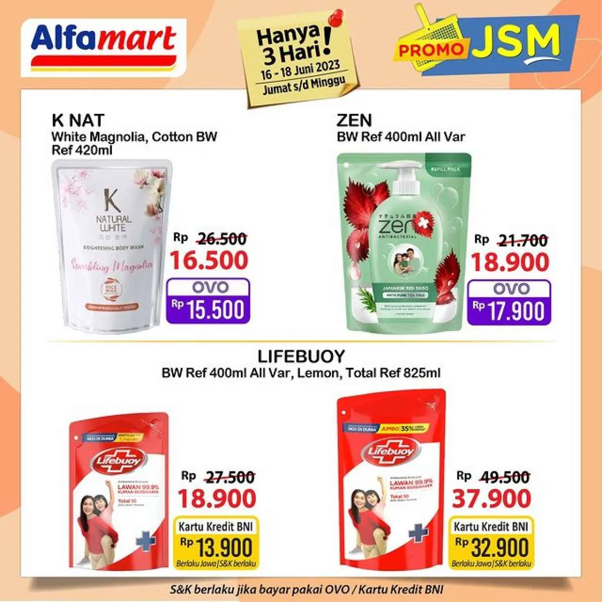 Katalog Promo JSM Alfamart Hanya 3 Hari Periode 16-18 Juni 2023