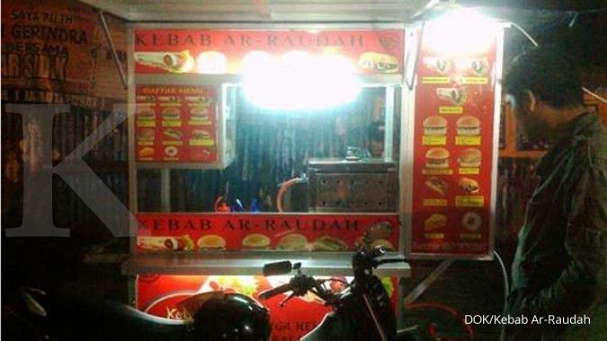 Kemitraan kebab dengan paket investasi Rp 15 Juta