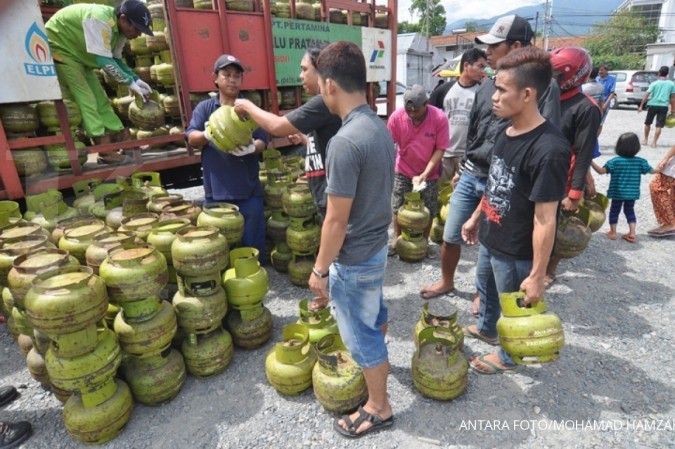 Di Depok, gas LPG 3 kilogram kian sulit ditemukan