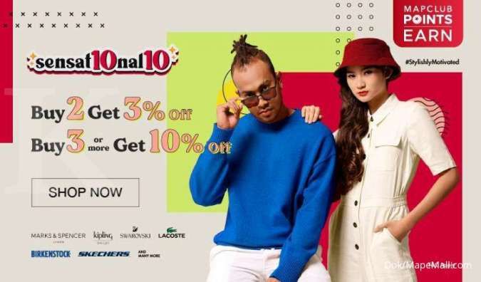 Mapemall Ikut Meramaikan Campaign 10.10