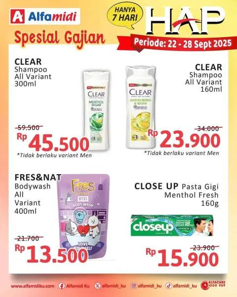 Promo Alfamidi Hemat Satu Pekan Periode 22-28 September 2025
