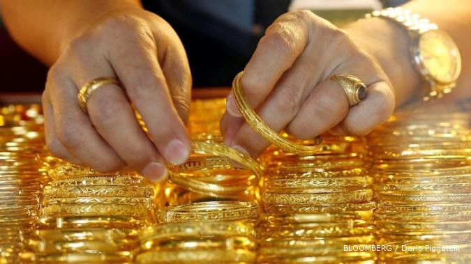 Wow, lompatan emas capai level tertinggi 29 pekan!