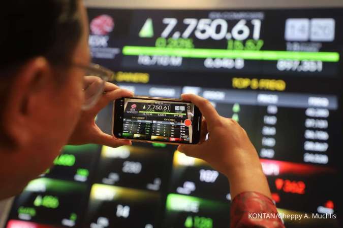 IHSG Turun 0,02% ke 7.787 pada Rabu (23/10), AMRT, GOTO, ISAT Top Gainers LQ45