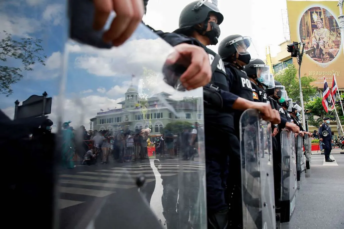 Google menghapus file peta yang menargetkan aktivis penentang monarki Thailand 