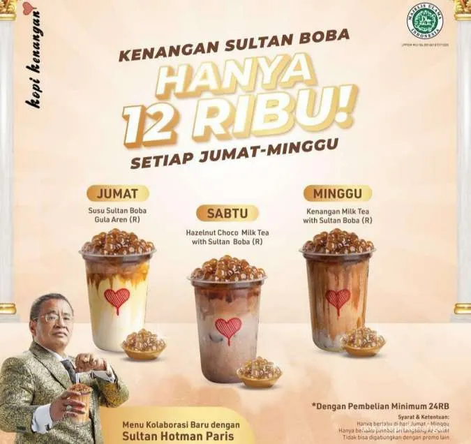 Promo Kopi Kenangan - Suktan Boba