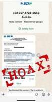BCA Tegaskan Pengumuman Perubahan Transfer AntarBank Jadi Rp150.000/bulan adalah Hoax