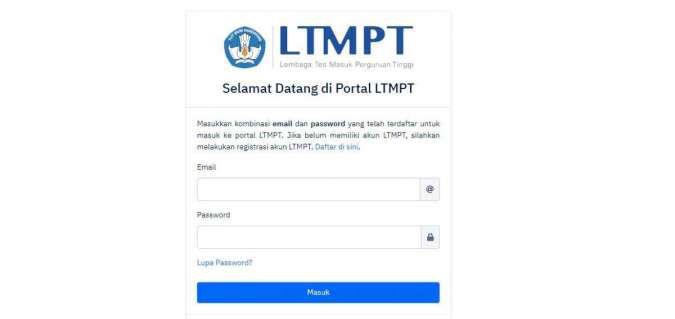 Registrasi akun LTMPT peserta SNMPTN sebentar lagi tutup, simak cara daftarnya