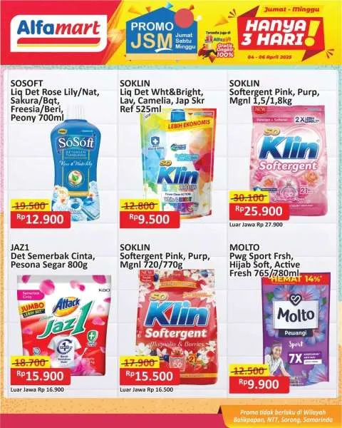 Promo JSM Alfamart Periode 4-6 April 2025