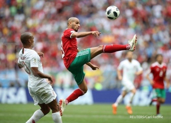 Maroko jadi tim pertama yang tersingkir di Piala Dunia 2018