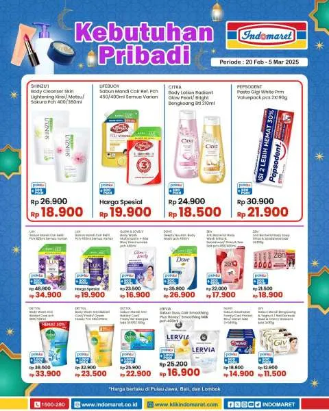 Promo Indomaret Super Hemat Periode 20 Februari-5 Maret 2025