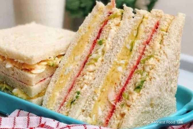 Resep Inkigayo Sandwich, Roti Lapis Favorit Idol Korea yang Jadi Ide Sarapan Praktis