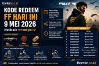 Kode Redeem FF Hari ini 9 Mei 2026, inilah Daftar yang Mungkin Anda Lewatkan 