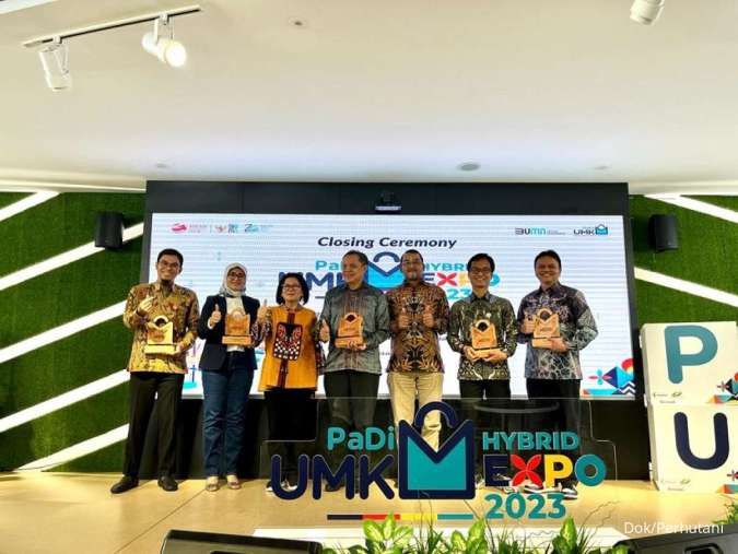 Perhutani Raih Penghargaan pada PaDi UMKM Hybrid Expo 2023