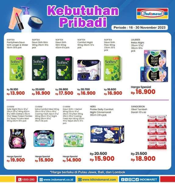 Katalog Promo Indomaret Super Hemat Terbaru 16-30 November 2023