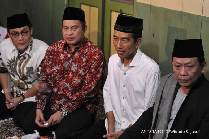 Jokowi ingin koalisi hanya bicarakan rakyat