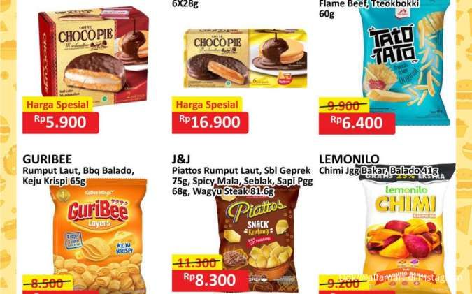 Promo JSM Alfamart Gantung 2 Februari 2025, Dapatkan Camilan Harga Spesial Weekend