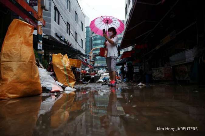 Hujan Lebat Menyebabkan Sedikitnya 8 Orang Tewas di Wilayah Ibu Kota Korea Selatan