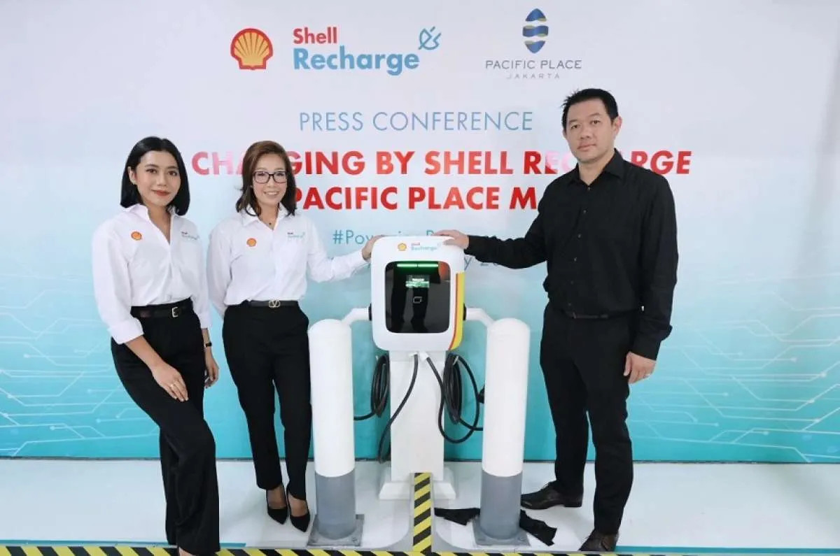 Shell Hadirkan Stasiun Pengisian Kendaraan Listrik Umum, Shell Recharge Pacific Place