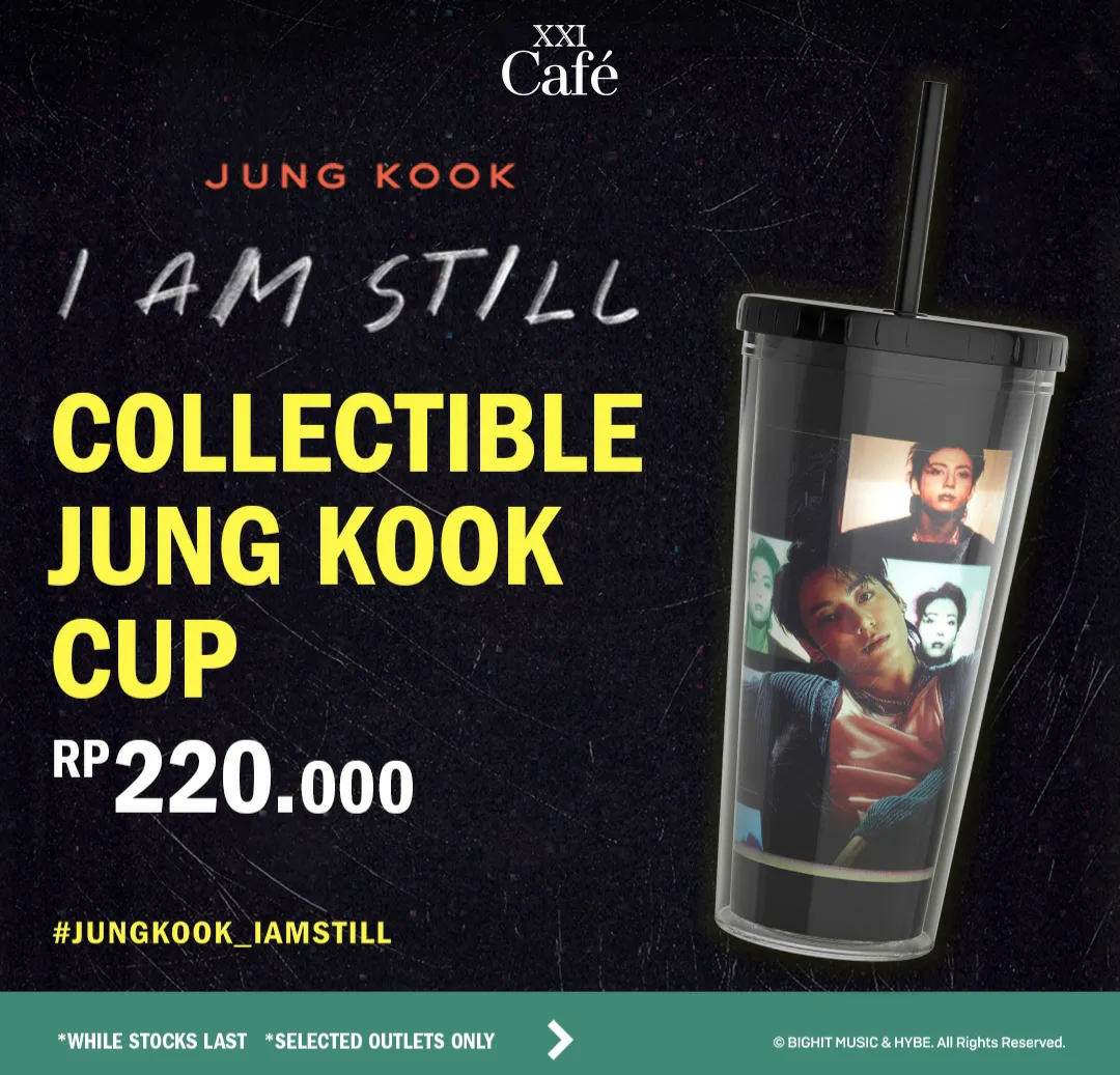 Official Collectible Jung Kook Cup I Am Still