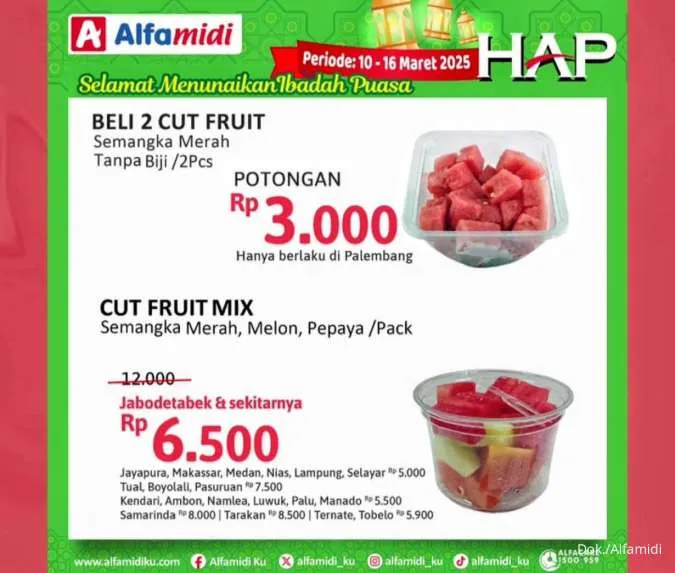 Promo Alfamidi Hemat Satu Pekan Periode 10-16 Maret 2025