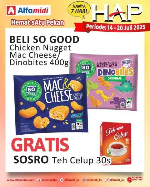 Promo Alfamidi Hemat Satu Pekan Periode 14-20 Juli 2025