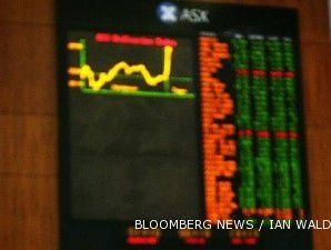 Data ekonomi China berhasil membuat bursa Asia bergairah