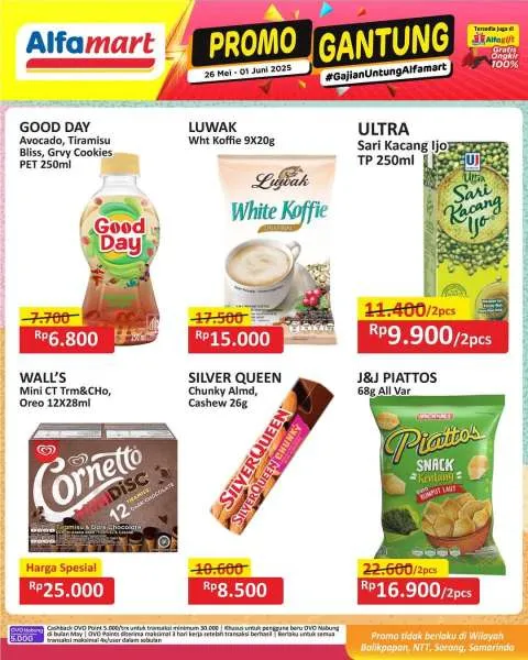 Promo Alfamart Gantung Periode 26 Mei-1 Juni 2025