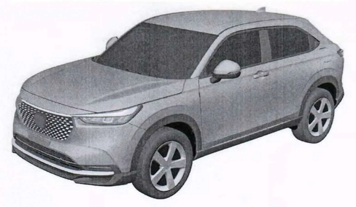 Gambar paten bocor jelang peluncuran Honda HR-V 2021, begini penjelasannya