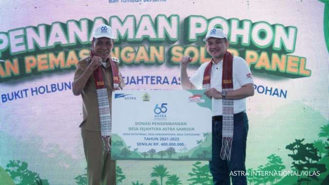 Peringati Hari Ulang Tahun ke-65, Astra Tanam 65.000 Pohon dan Pasang 65 Solar Panel