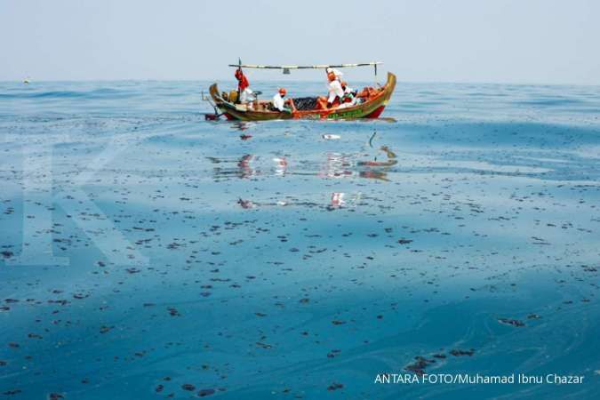 Nelayan Pulau Seribu merugi gara-gara tumpahan minyak Pertamina