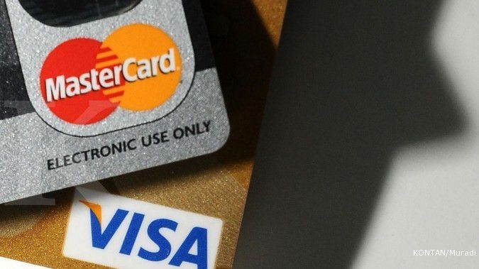 Visa dan MasterCard Digesek Untung