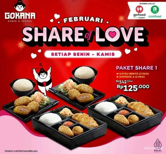 Gokana Paket Share of Love 1