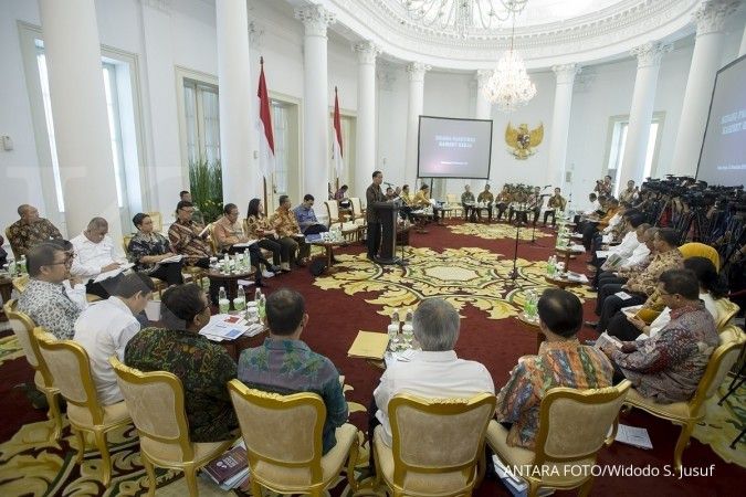 Jokowi perintahkan menteri abaikan isu reshuffle