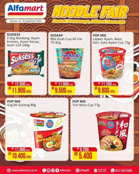 Promo Alfamart Periode 16-30 September 2025