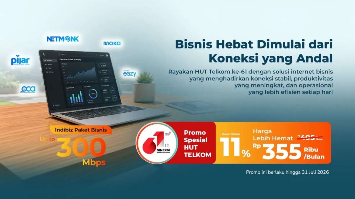 Sambut Tahun Ajaran Baru, Indibiz Tawarkan Promo Internet Sekolah hingga 70%