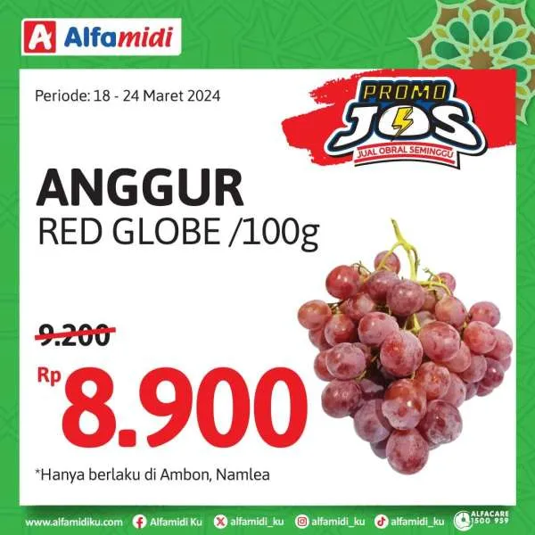 Promo Alfamidi JOS Periode 18-24 Maret 2024