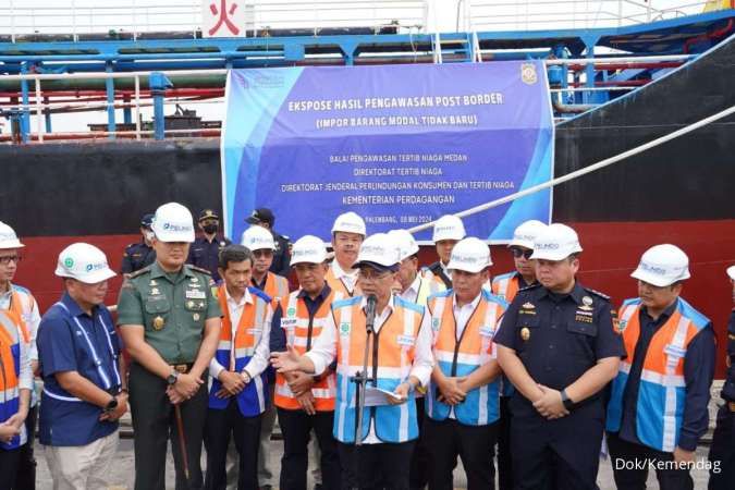 Mendag Zulkifli Hasan Amankan Sementara Kapal Tanker Tanpa Izin Impor 