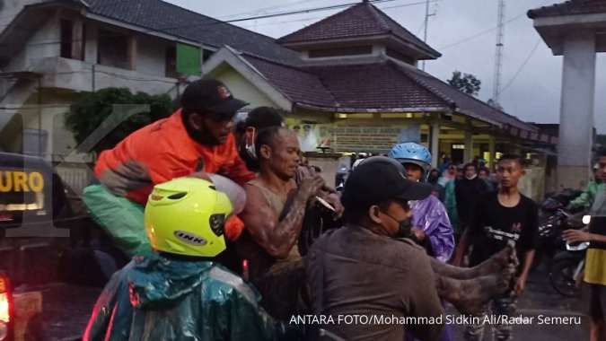 Dampak erupsi Semeru, 1 orang meninggal sementara 10 orang masih tertinggal