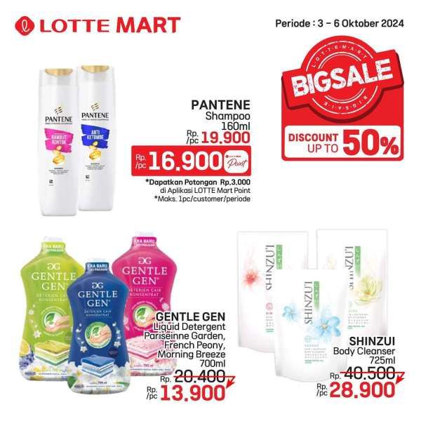 Promo Lotte Mart Weekend 3-6 Oktober 2024