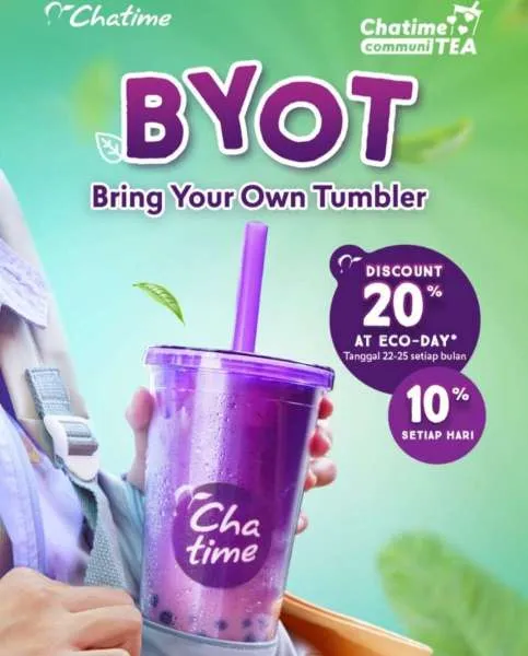 Promo Chatime BYOT