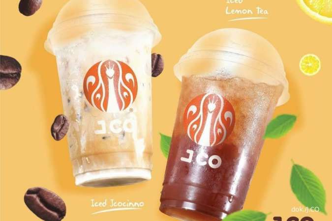Terakhir! Promo J.CO Akhir Pekan, Buy 1 Get 1 Free Minuman Rp 31.000