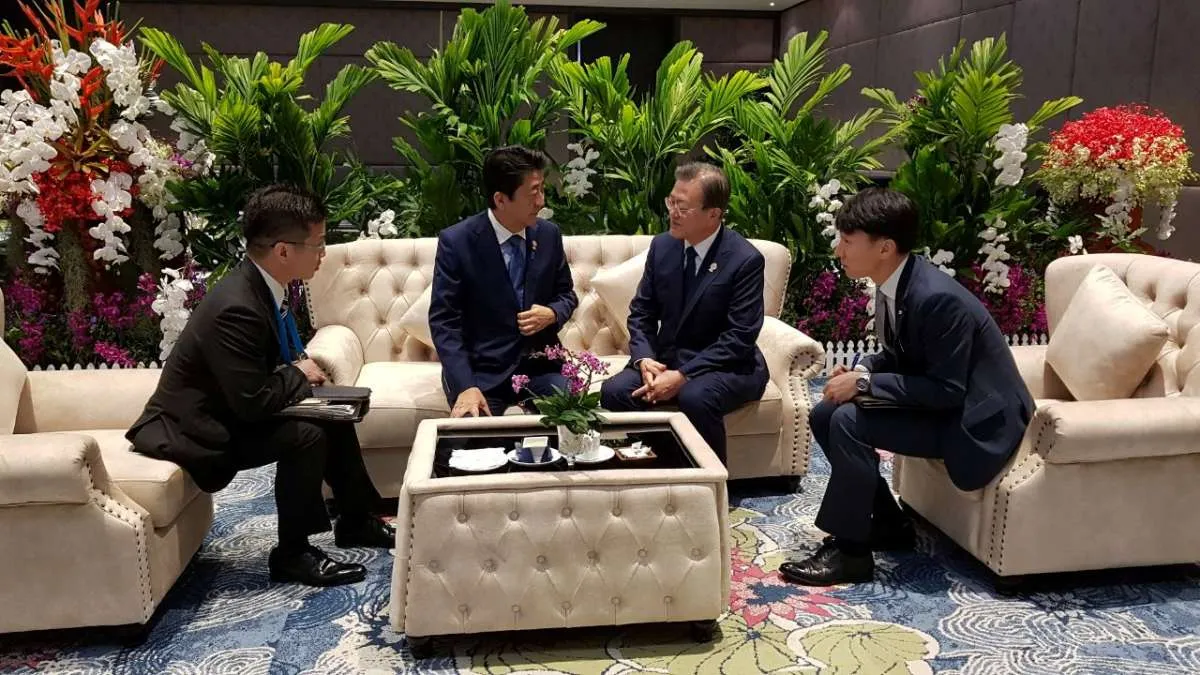 Hubungan membaik, Shinzo Abe sebut Korea Selatan tetangga paling penting 