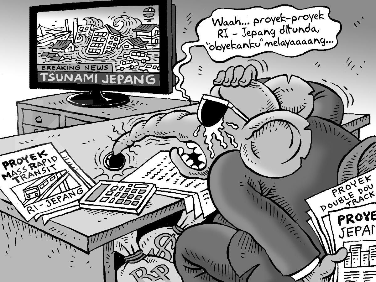 Proyek- proyek Jepang Tertunda