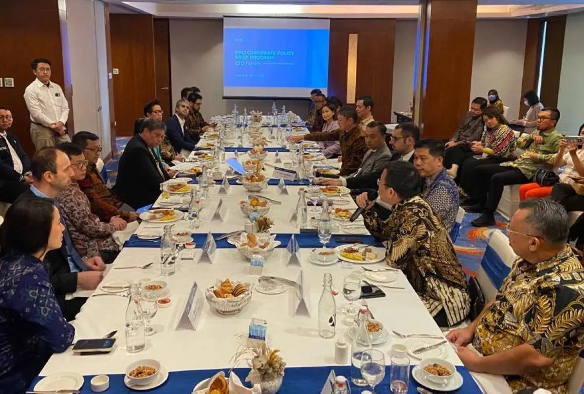Hadiri FPCI CEO Forum, Menko Airlangga Dorong Kemudahan Berusaha bagi Pelaku Usaha