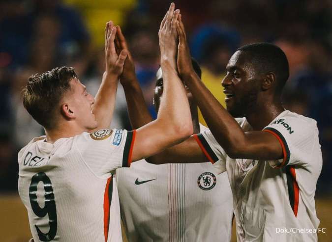Hasil ES Tunis vs Chelsea 0-3: Liam Delap Cetak Gol Debut