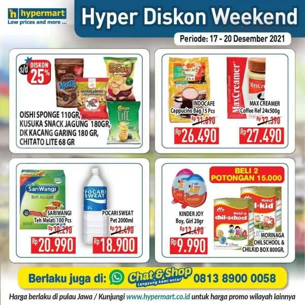 Promo Hypermart 17-20 Desember 2021