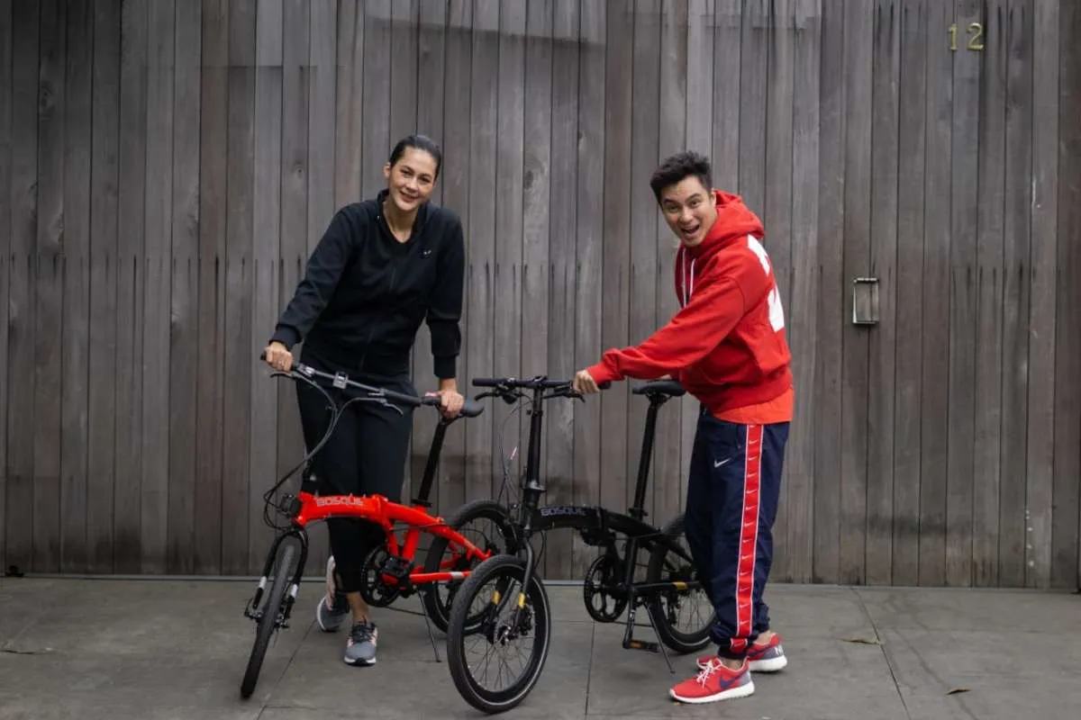 Baru, harga sepeda lipat Element Ecosmo x Baim Wong, Paula dibanderol super murah
