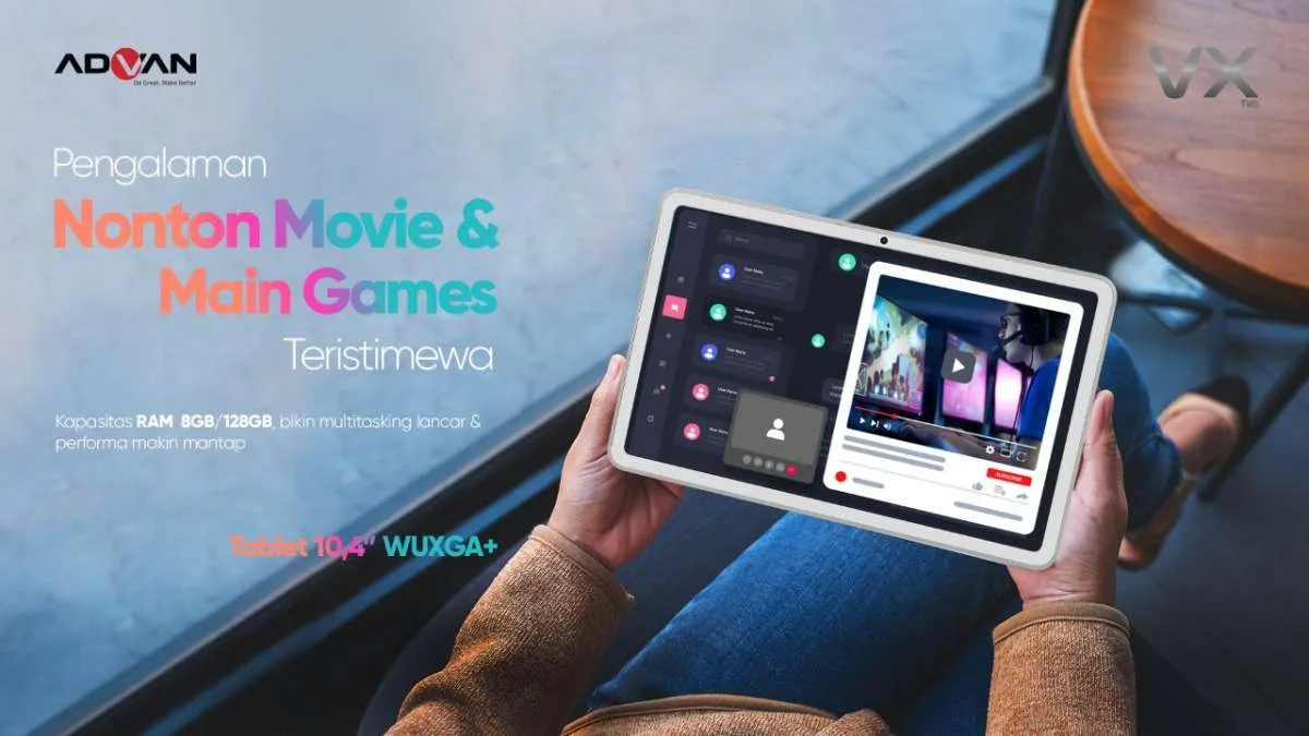 Bidik pasar profesional muda, Advan kenalkan produk tablet teranyarnya ADVAN Tab VX