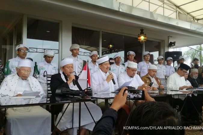 Dalam pertemuan tertutup, alumni 212 minta Jokowi hentikan kriminalisasi ulama