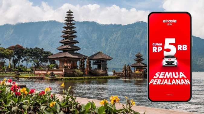 Taksi Online AirAsia Ride Berikan Promo Perjalanan di Bali, Cukup Bayar Rp 5.000